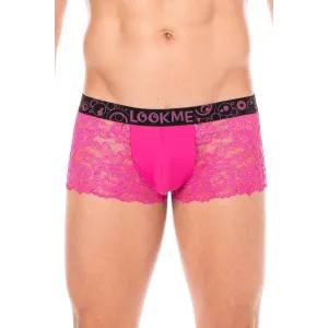 Herren Boxer Short 2006-67 magenta von Look Me | Fesselliebe.de