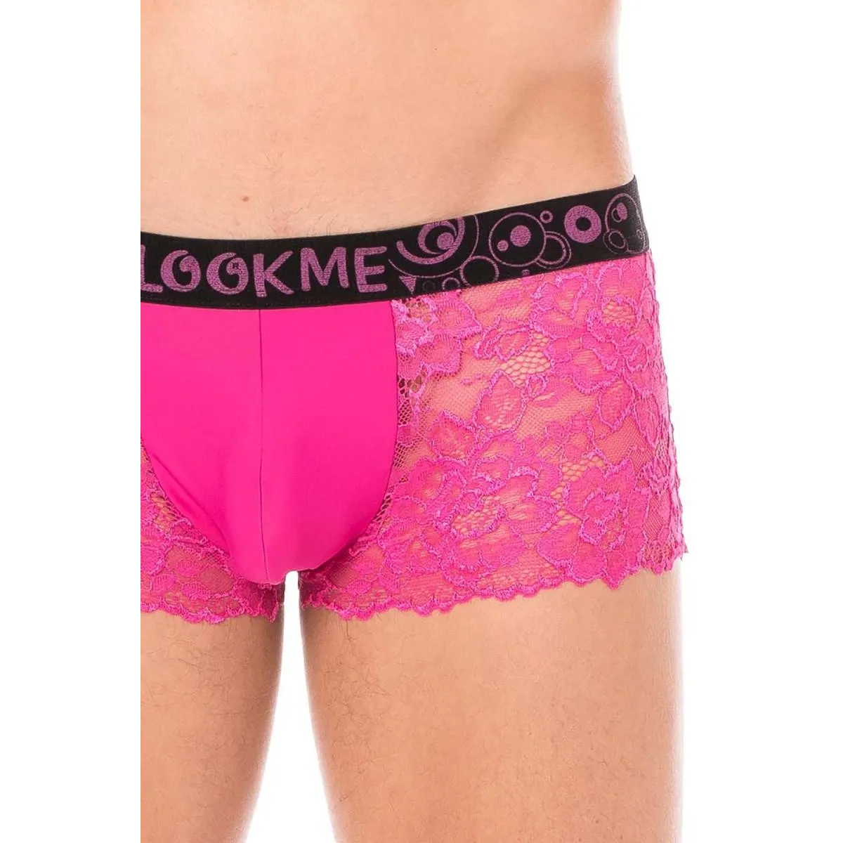 Herren Boxer Short 2006-67 magenta von Look Me | Fesselliebe.de