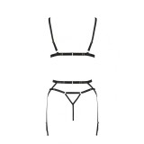 Schwarzes Set PA595882 von Passion Devil Collection | Fesselliebe.de