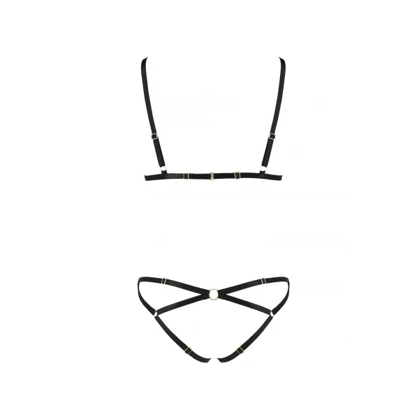 Schwarzes Set PA595885 von Passion Devil Collection | Fesselliebe.de