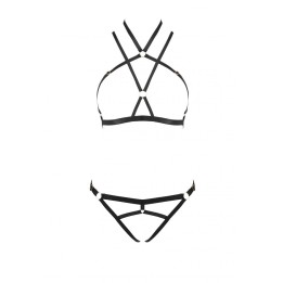 Schwarzes Set PA595876 von Passion Devil Collection | Fesselliebe.de