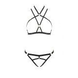 Schwarzes Set PA595876 von Passion Devil Collection | Fesselliebe.de