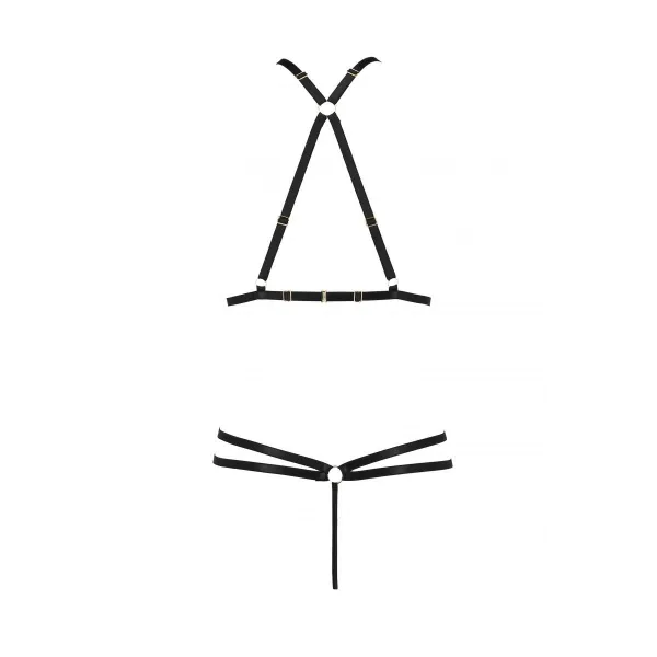 Schwarzes Set PA595879 von Passion Devil Collection | Fesselliebe.de