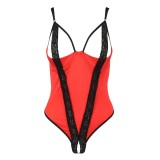 Roter Stringbody PA595315 von Passion Devil Collection | Fesselliebe.de