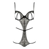 Schwarzer Damenbody PA595282 von Passion Devil Collection | Fesselliebe.de