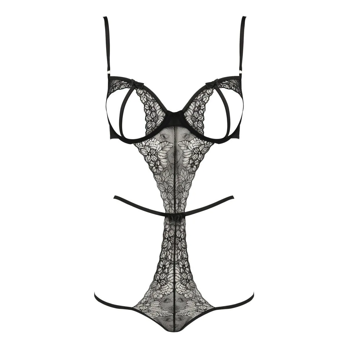 Schwarzer Damenbody PA595282 von Passion Devil Collection | Fesselliebe.de