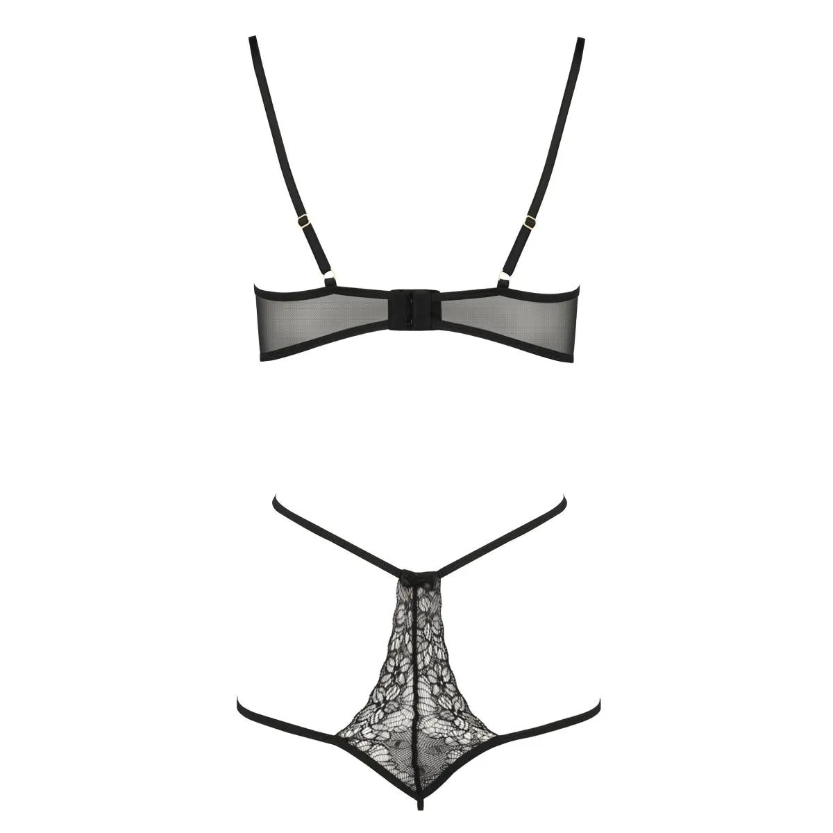 Schwarzer Damenbody PA595282 von Passion Devil Collection | Fesselliebe.de
