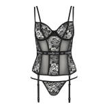 Schwarzes Strapshemd PA595648 von Passion Devil Collection | Fesselliebe.de