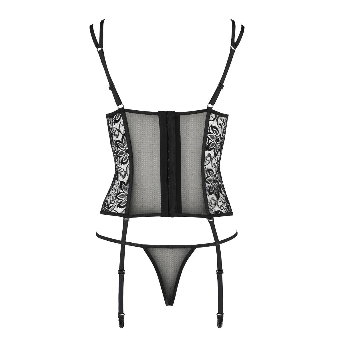 Schwarzes Strapshemd PA595648 von Passion Devil Collection | Fesselliebe.de