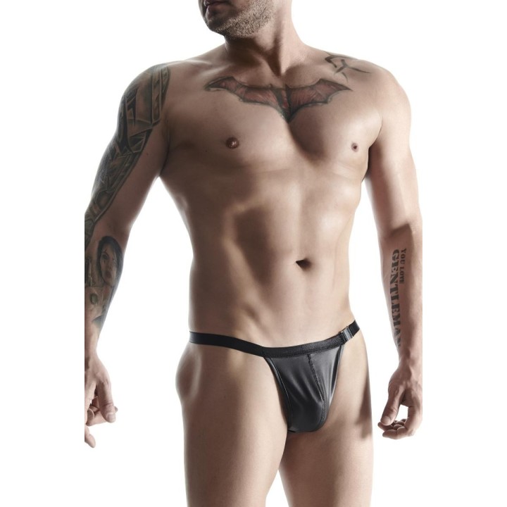 String BRI019 schwarz von Regnes Fetish Planet | Fesselliebe.de