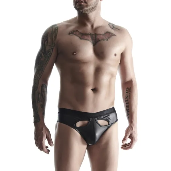 Slip BRI025 schwarz von Regnes Fetish Planet | Fesselliebe.de