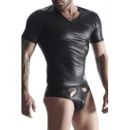 T-Shirt TSH014 schwarz von Regnes Fetish Planet | Fesselliebe.de