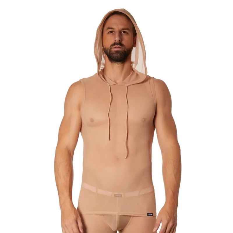 Nude V-Shirt Malibu 2 92-77 von Look Me | Fesselliebe.de