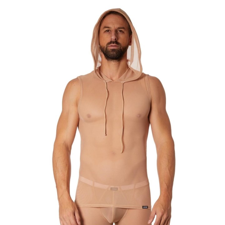Nude V-Shirt Malibu 2 92-77 von Look Me | Fesselliebe.de