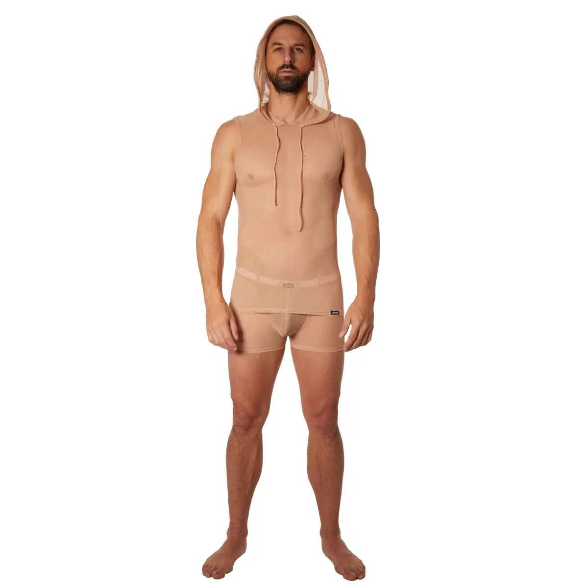 Nude V-Shirt Malibu 2 92-77 von Look Me | Fesselliebe.de