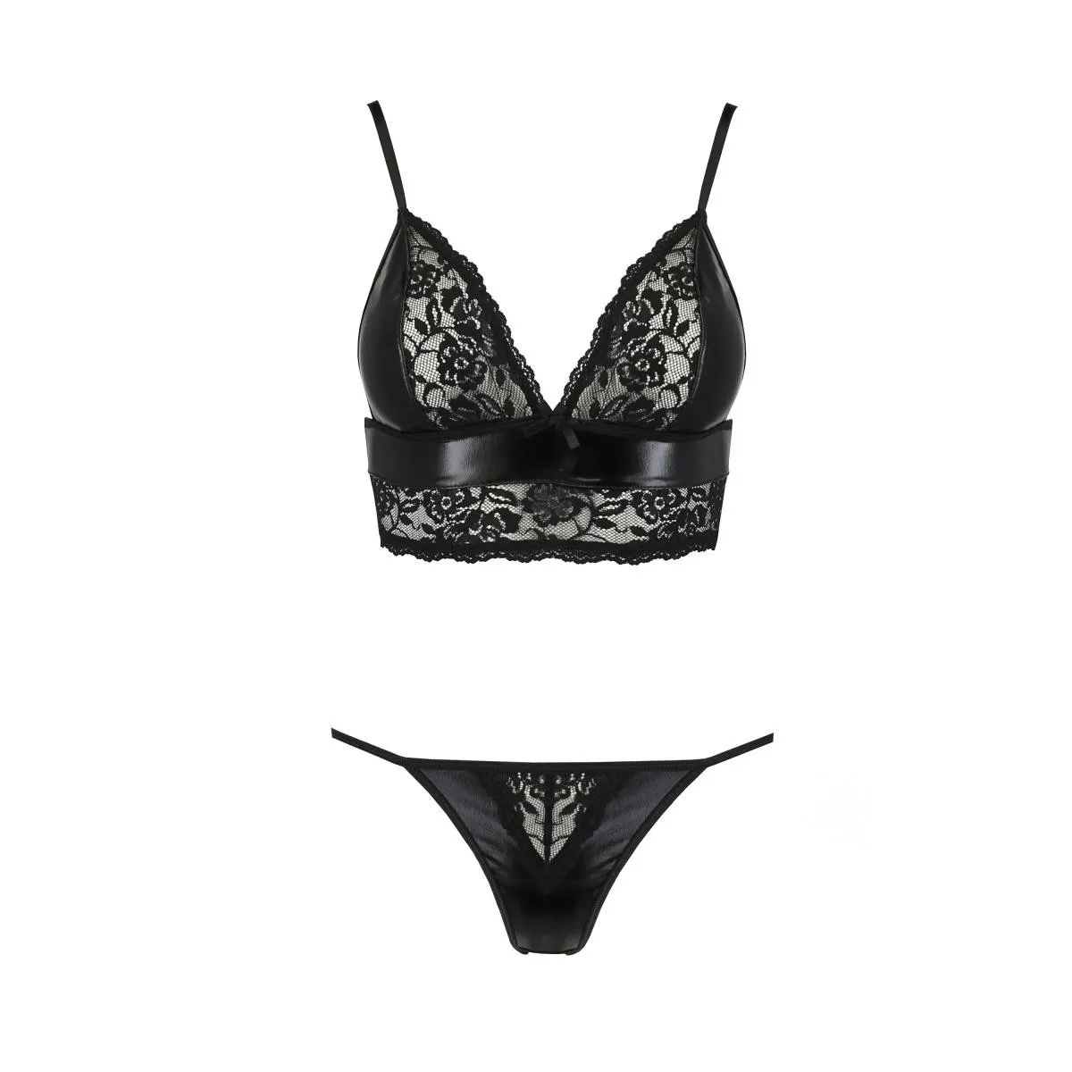 Schwarzes Set PA595548 von Passion Erotic Collection | Fesselliebe.de