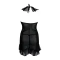 Schwarzes Minikleid AA051274 von Anais Apparel Plus Size