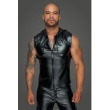 Kapuzenshirt mit Zwei-Wege Zipper H062 von Noir Handmade MissBehaved Collection | Fesselliebe.de