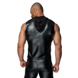 Kapuzenshirt mit Zwei-Wege Zipper H062 von Noir Handmade MissBehaved Collection | Fesselliebe.de