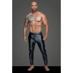 Treggings aus Powerwetlook H063 von Noir Handmade MissBehaved Collection | Fesselliebe.de