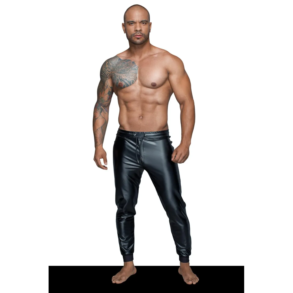 Treggings aus Powerwetlook H063 von Noir Handmade MissBehaved Collection | Fesselliebe.de