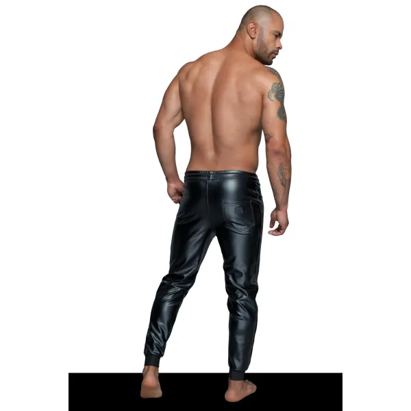 Treggings aus Powerwetlook H063 von Noir Handmade MissBehaved Collection | Fesselliebe.de