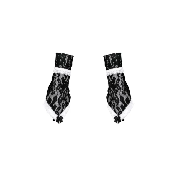 4-teiliges Dienstmädchen Outfit AA051744 von Anais Apparel Plus Size | Fesselliebe.de