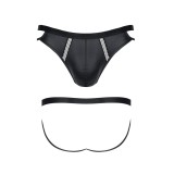 Jock Slip BRI022 schwarz von Regnes Fetish Planet | Fesselliebe.de