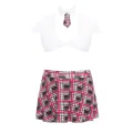 3-teiliges Schulmädchen Kostüm AA051960 von Anais Apparel Plus Size