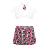 3-teiliges Schulmädchen Kostüm AA051960 von Anais Apparel Plus Size | Fesselliebe.de