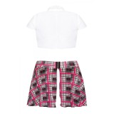 3-teiliges Schulmädchen Kostüm AA051960 von Anais Apparel Plus Size | Fesselliebe.de