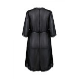 Schwarzer Kimono AA0521295 von Anais Apparel Plus Size | Fesselliebe.de