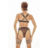 Schwarzes Set AA052307 von Anais Apparel | Fesselliebe.de
