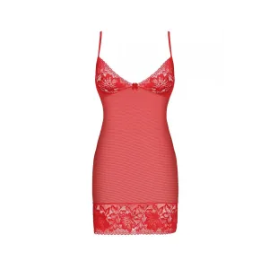 Rotes Chemise AA052292 von Anais Apparel