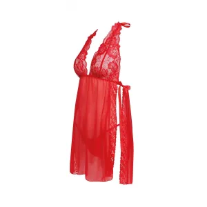 Rotes Babydoll AA052271 von Anais Apparel