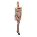 Schwarzes Bodystocking AA052197 von Anais Apparel Luxury Lingerie
