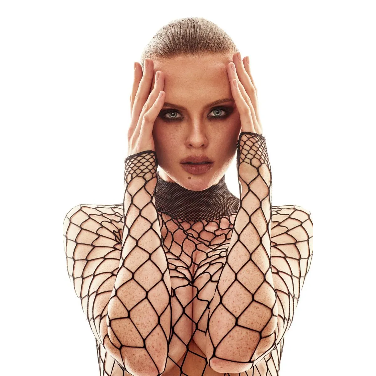 Schwarzer Netzbody AA052193 von Anais Apparel Luxury Lingerie | Fesselliebe.de