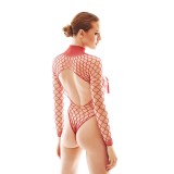 Roter Netzbody AA052195 von Anais Apparel Luxury Lingerie | Fesselliebe.de
