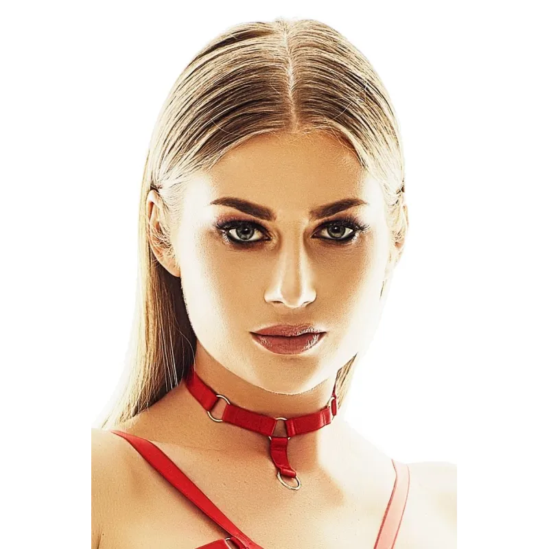 Rotes Halsband AA052262 von Anais | Fesselliebe.de