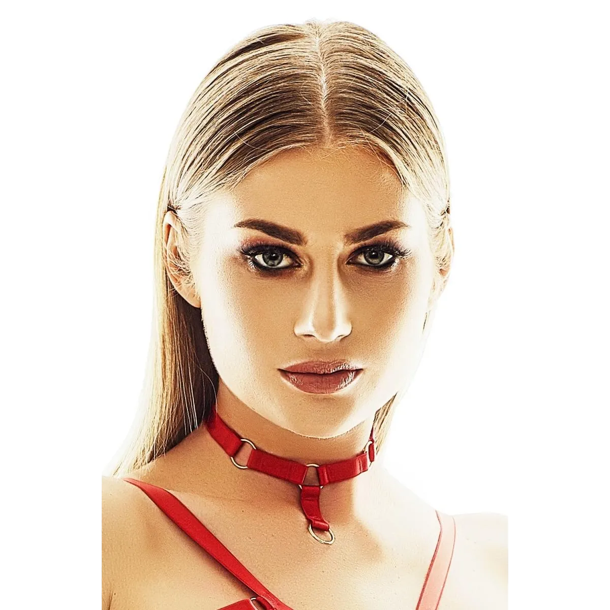 Rotes Halsband AA052262 von Anais | Fesselliebe.de