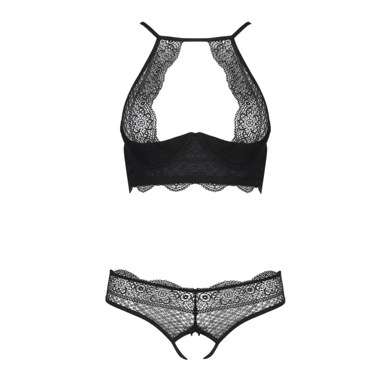 Schwarzes Set PA595279 von Passion Devil Collection | Fesselliebe.de
