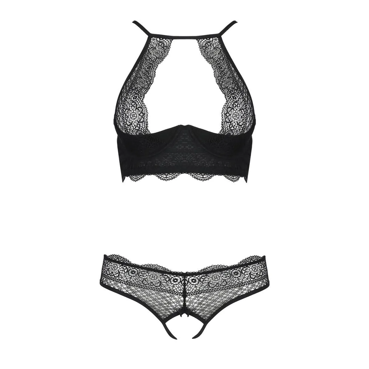 Schwarzes Set PA595279 von Passion Devil Collection | Fesselliebe.de