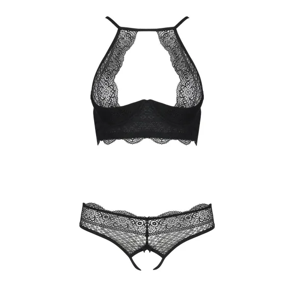 Schwarzes Set PA595279 von Passion Devil Collection | Fesselliebe.de