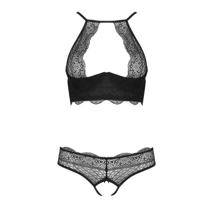 Schwarzes Set PA595279 von Passion Devil Collection | Fesselliebe.de