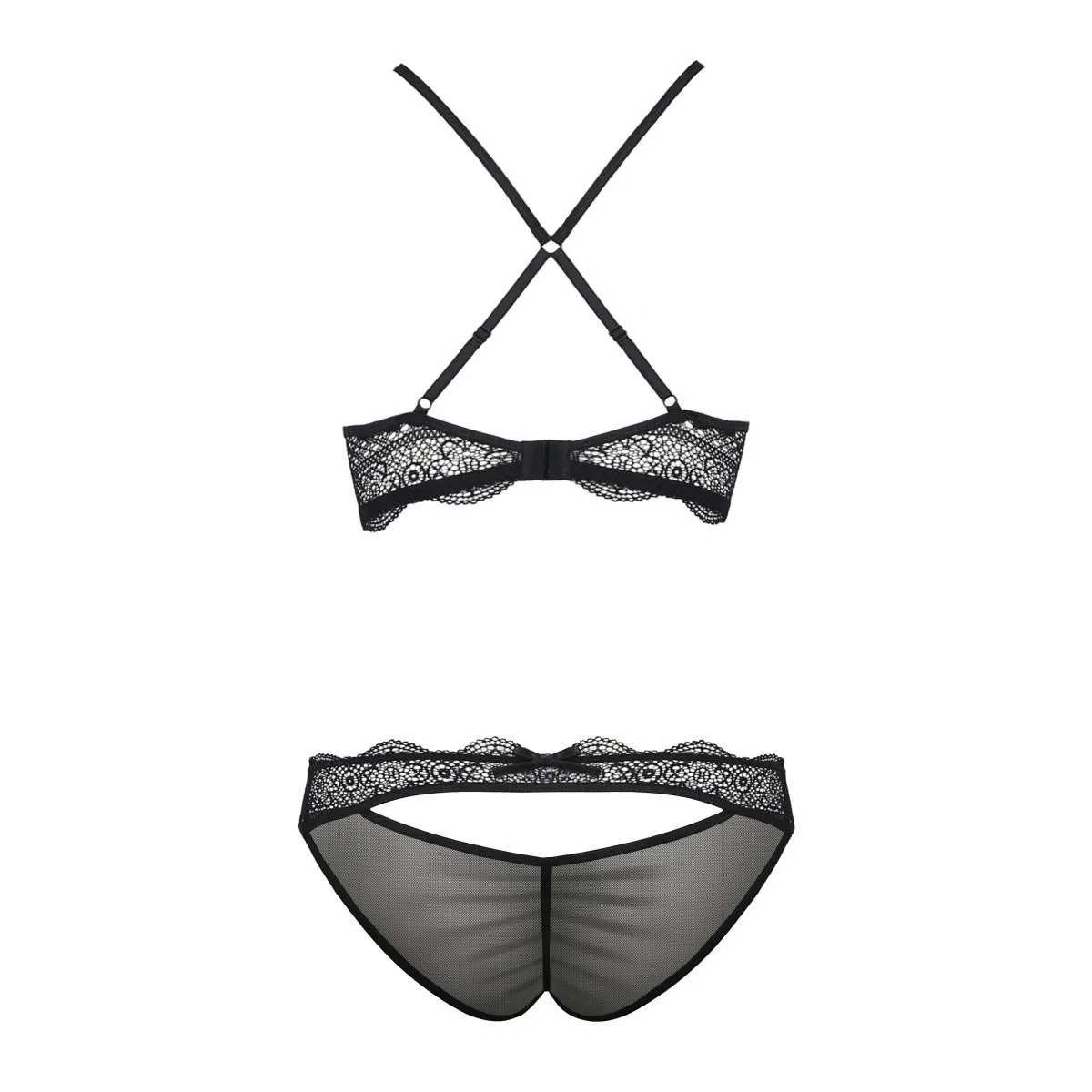 Schwarzes Set PA595279 von Passion Devil Collection | Fesselliebe.de