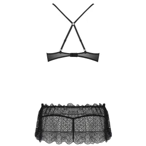 Schwarzes Chemise PA595276 von Passion Devil Collection