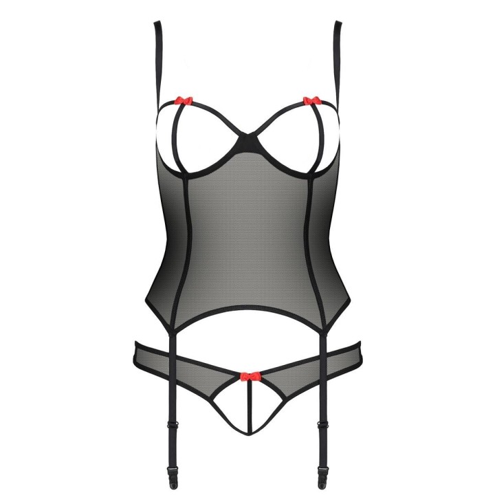 Schwarzes Corset PA595294 von Passion Devil Collection | Fesselliebe.de