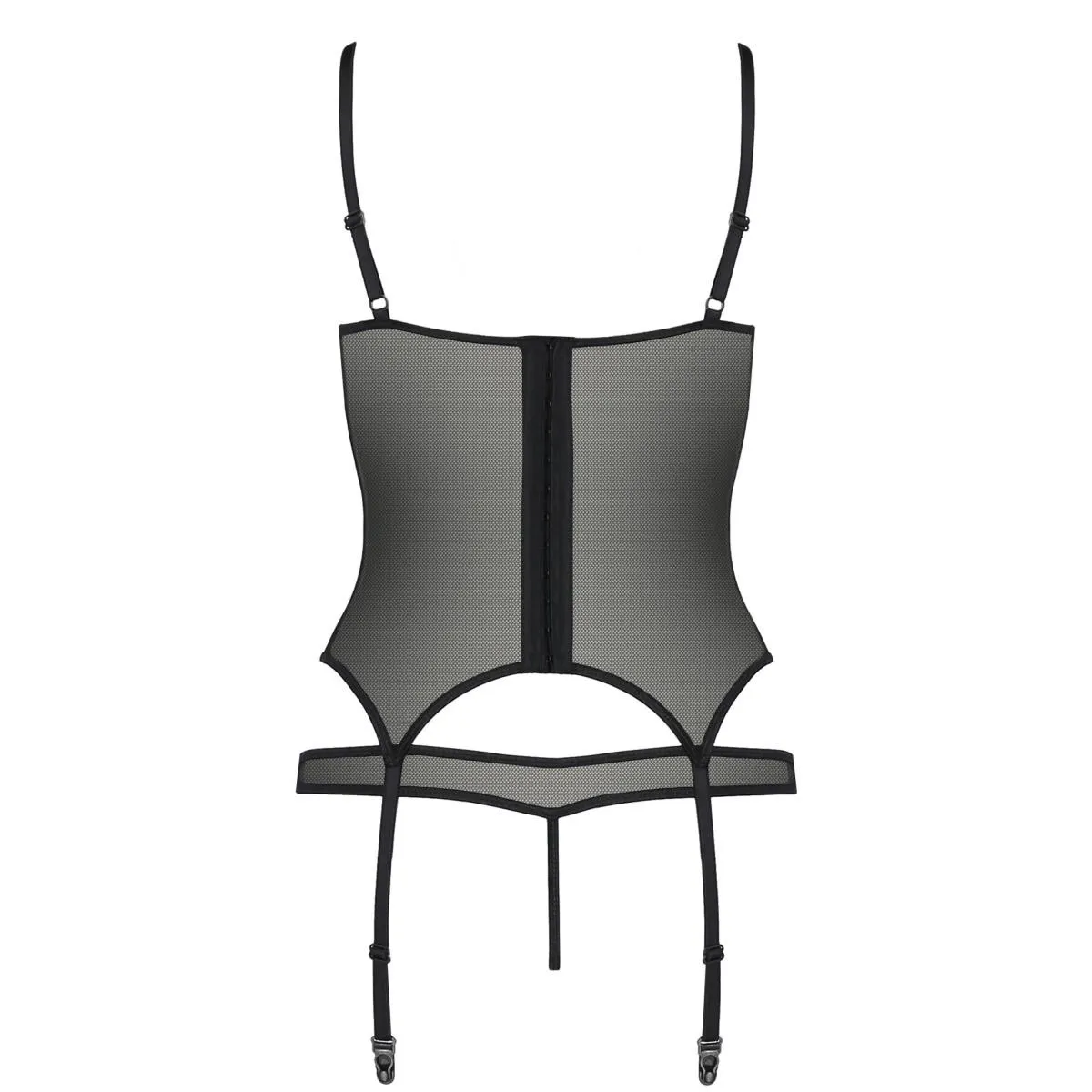 Schwarzes Corset PA595294 von Passion Devil Collection | Fesselliebe.de