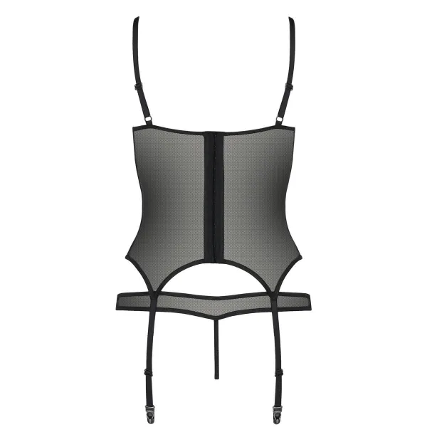 Schwarzes Corset PA595294 von Passion Devil Collection | Fesselliebe.de