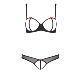Schwarzes Set PA595297 von Passion Devil Collection | Fesselliebe.de
